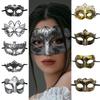Unique Mysterious Angel Mask Retro Jazz Flathead Design Antique Half Face Mask For Halloween