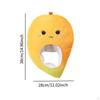 Plush Hat Headwear Photo Prop Cosplay Fruit Dress Up Creative Mango Headgear