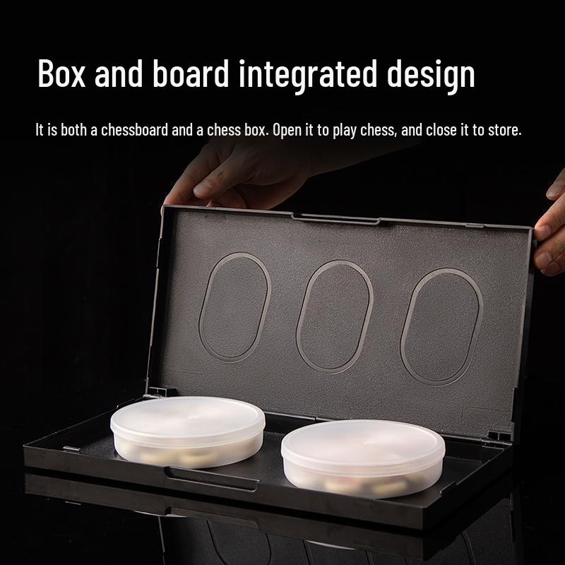Wen Niu Магнитный Мини Портативный Складной Набор Китайских Шахмат