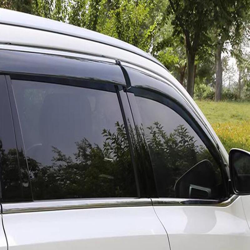 Для Nissan Navara NP300 ST 2017 2018 - Пластиковые Дефлекторы Окон (ветровики) Защита от Дождя/Солнца Рамка Вентиляционного Отверстия Аксессуары