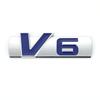 3D Стикер-эмблема Логотип V6 для автомобиля Значок Авто V6 Стайлинг
