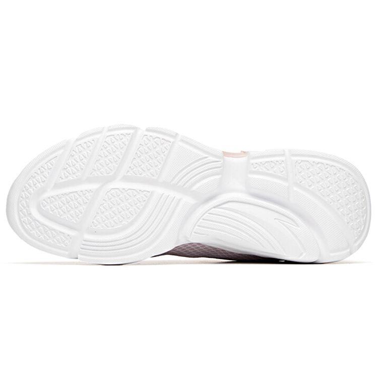 Anta Городские кроссовки для спорта и отдыха с низким верхом женские кроссовки розовые белые 122035565-2