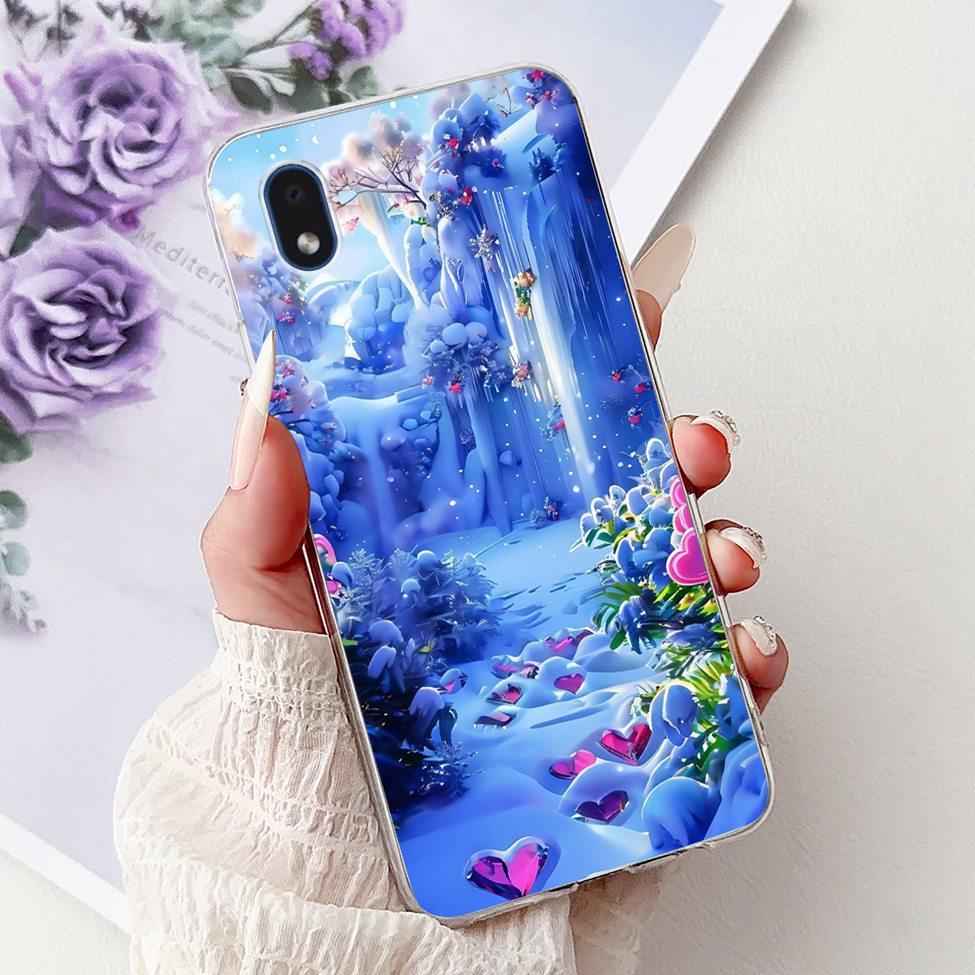Для Samsung A01 Core Чехол Прозрачный Милый Кот Модный Крутой Расписной Задняя Крышка Для Samsung Galaxy A01Core Чехол для Телефона SM-A013F SM-A013M