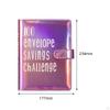 100 Envelopes Money Saving Challenge Binder A5 Savings Book