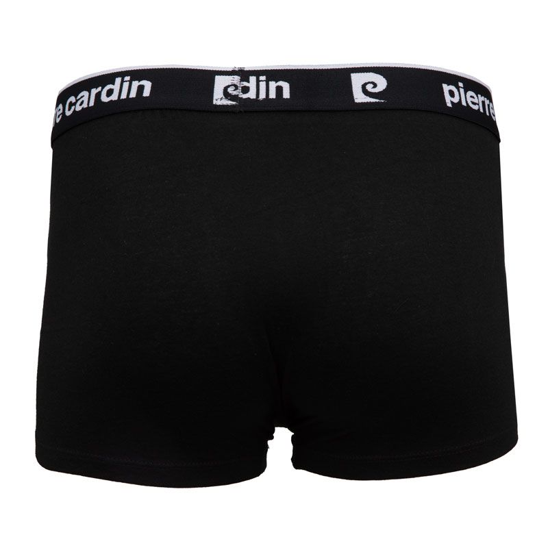 Men's Soft Cotton Boxer Shorts with Black Elastic PIERRE CARDIN
