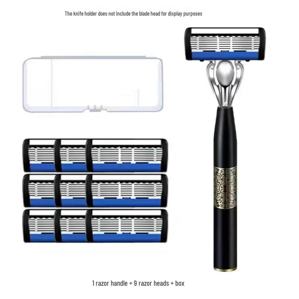 Seven-Blade Anti-Scratch Disposable Razor for Men
