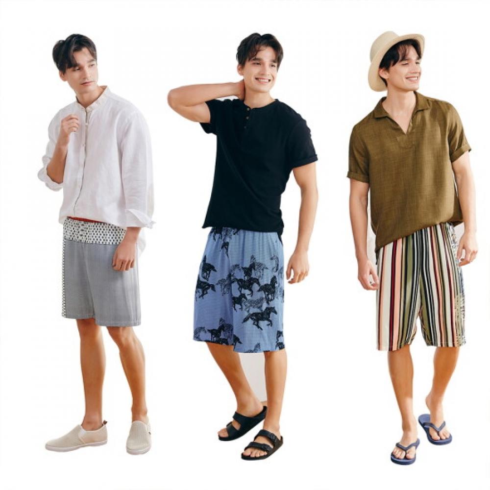 L Affair Men S Rayon ShortS 3 Pack Lhpec002