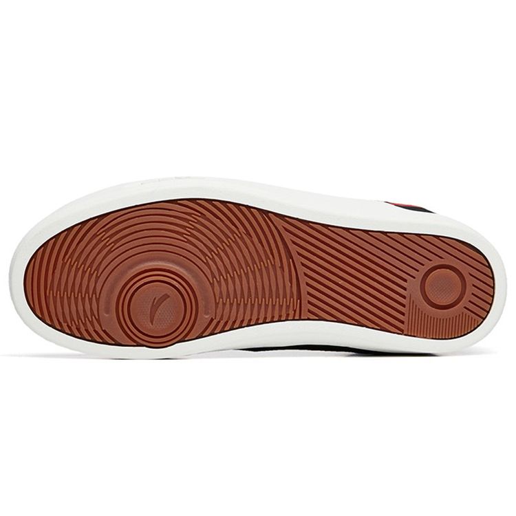 Anta Aoli CVS Skateboard прочные низкие кроссовки мужские кроссовки черные белые 112238014-3