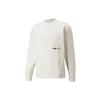 Winterized Crew Logo Fleece-Lined Sport Knit Sweater Men Sweater Ivory 846545-73