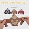Игрушка знаменитой песчаной гориллы: Сжимайте, растягивайте и расслабляйтесь с помощью музыкального мешочка с песком для снятия стресса и деформации.