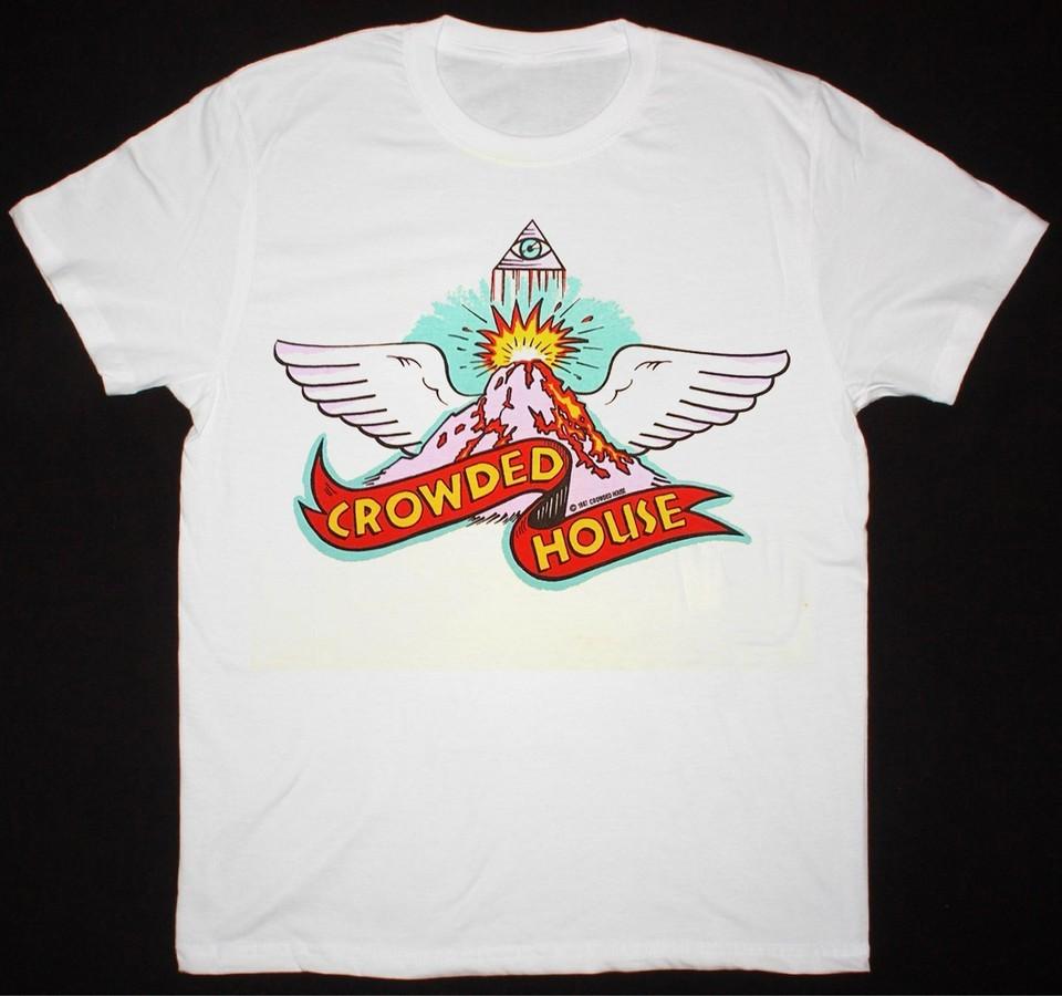 Crowded House Band Farewell To The World Shirt White Unisex S-5XL