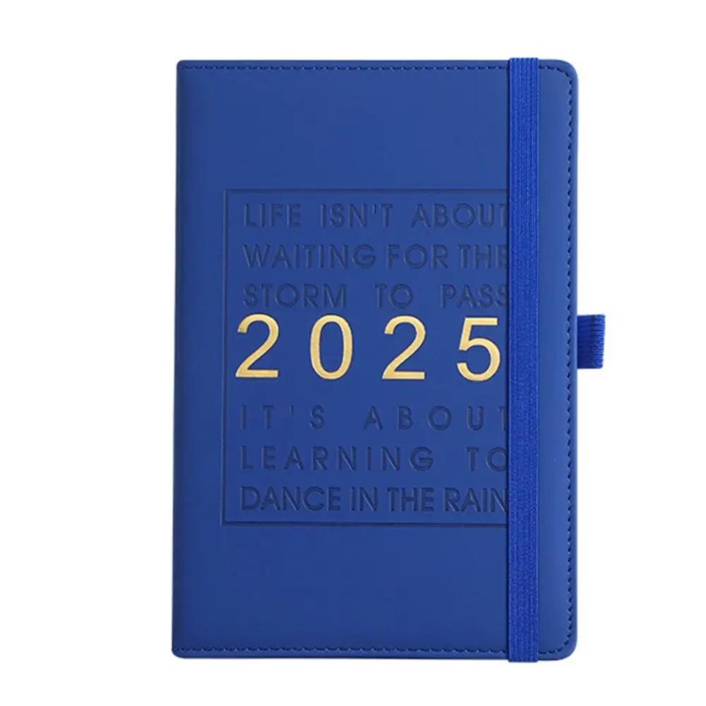 2025 Ежедневник 'Один день на странице' 12 месяцев Формат A5 Ежедневник План управления временем по неделям Дневник Блокнот