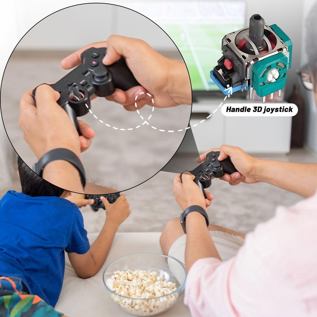 Controller Replacement  Module -3D Analog Thumbstick High Precision Control Built-in  Parts
