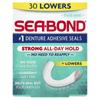 Adhesive Seals for Dentures, Fresh Mint, 30 Lowers