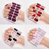 Women Girls Press On Nail Manicure Nail Polish Strips Nail Art Decal Full Nail Wraps Nail Stickers