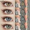 Colored Contact Lenses Blue Contact Lenses Brown and Yellow Contact Lenses Cyan Fashion Lenses Gray Natural Contact Lenses 1 Pair