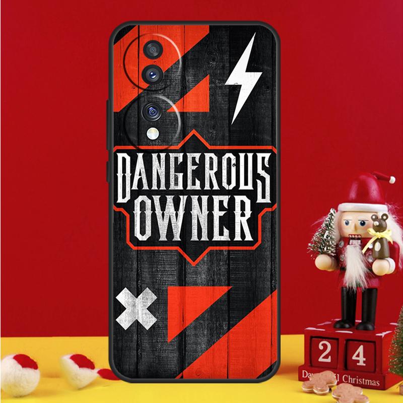 Warning Angry Danger Owner Case For Honor Magic 7 6 8 Pro Honor Win X9a X9b X9c X9d X8c X8b 50 70 90 200 400 Lite Cover