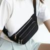 2025 Oxford Cloth Waist Bag Zipper Chest Bag Sport Travel Girl Belly Pocket Hip Bum Bag Fashion Phone Fanny Pack for Women