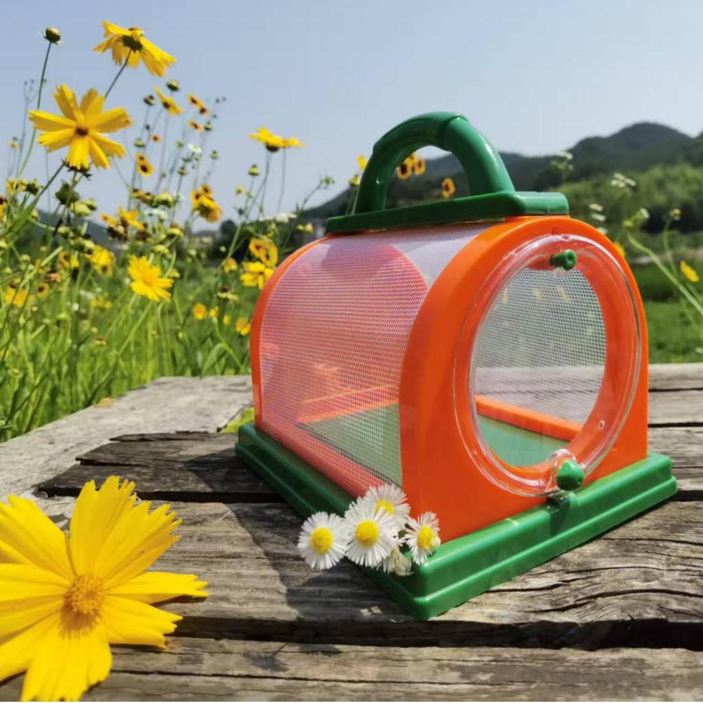 Портативная клетка для наблюдения за насекомыми для бабочек, шелкопрядов и пчел