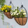 2x настенный горшок для цветов, садовый цветочный горшок, корзина для растений, уличный домашний декор в помещении