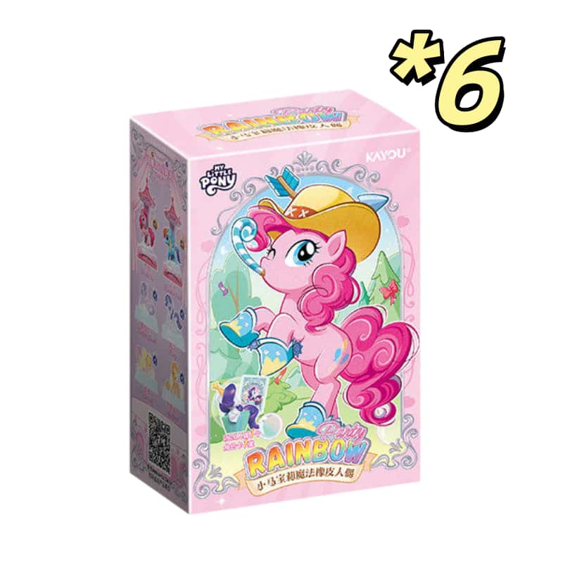 Новая серия My Little Pony 3 Волшебный Ластик Радужная Вечеринка Фигурка Скрытая Сияющая Xp Карточка Коллекционные Игрушки Подарки Девочкам на День Рождения