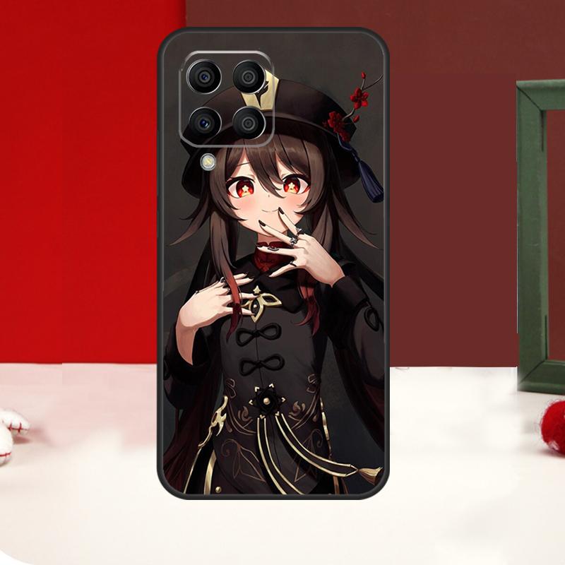 Genshin Impact Hu Tao Case For Samsung Galaxy M13 M23 M33 M53 M11 M21 M31 M51 M12 M32 M52 M20 M30s M14 M54 Cover