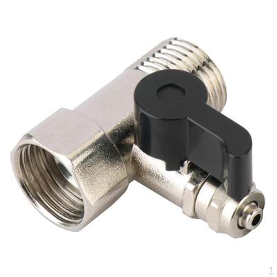 Адаптер для фильтра-очистителя воды с шаровым краном 1/2'' на 3/8''