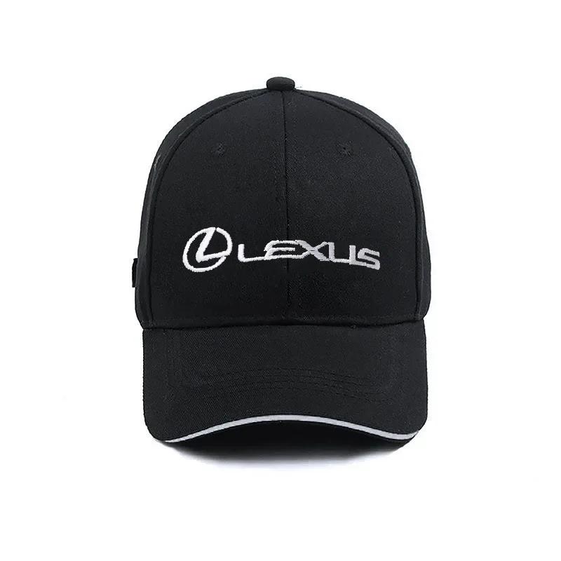 Car Logo Adjustable Baseball Hat Outdoor Duck Tongue Cap For Lexus F SPORT ES RX NX LS UX LM LX GX LC RZ IS CT GS RC HS SC LXBJE2