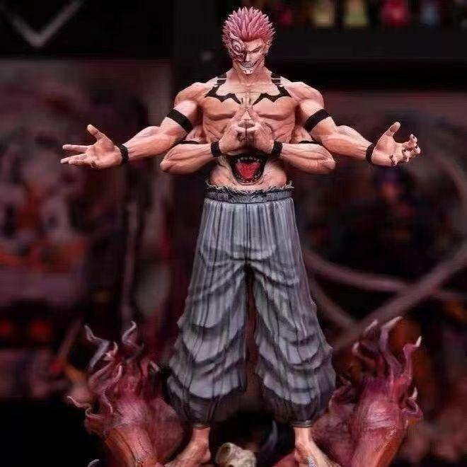 Original intention Ryomen Sukuna Curse King Sorcery 11.41Inch/29cm can be move pvc Favorites anime Table setup hot Toys Gifts