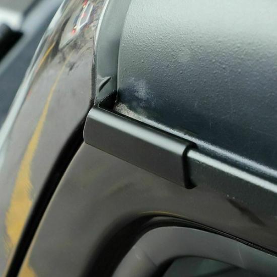 2x Roof Water Rain Gutter Extension Channel Kit for Jeep Wrangler JL & JT 2018+