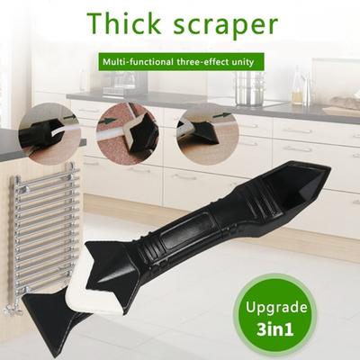3 в 1 угловой скребок для герметика, шпатель, силиконовая затирка, герметик для швов пола, средство для удаления клея из стекла, набор инструментов для удаления дома