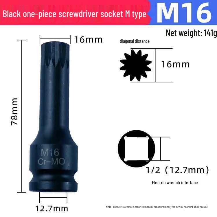 Набор 12-гранных Torx головок для пневматических и электрических гайковертов – Отверточные биты для авторемонта