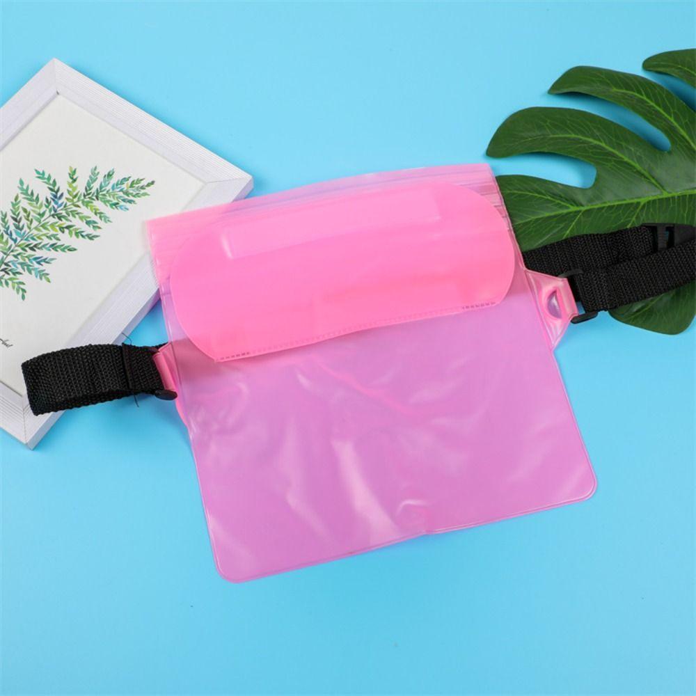 Songkran Waist Waterproof Bag Thicken Swimming Storage Bag Waterproof Phone Bag  Outdoor Sports