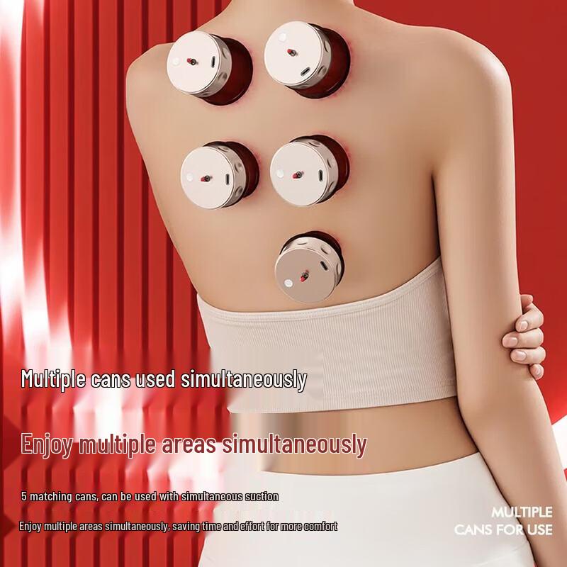 AUX 12-Speed Detachable Cupping Gua Sha Massager CN plug (adapter included)