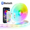 Bluetooth RGB COB Светодиодная лента USB 5 В Управление музыкой 576 светодиодов/м Светодиоды Линейное освещение Гибкая лента Домашний телевизор Декор Blacklight 1M 2M 3M 5M