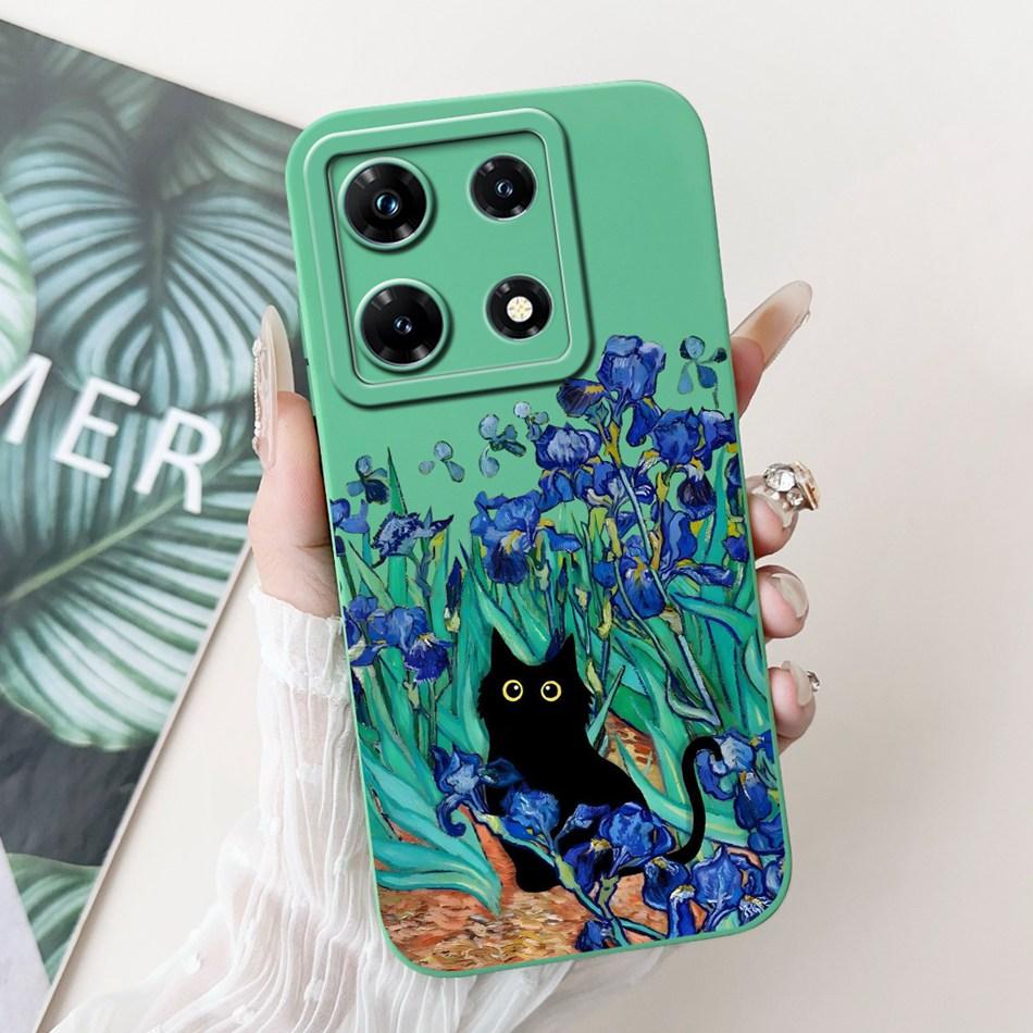 Чехол для Infinix Note 30 Pro, Infinix Note 30i 30 Note30 30Pro 4G, Элегантные Расписные Мягкие Силиконовые Ударопрочные Чехлы для Телефона