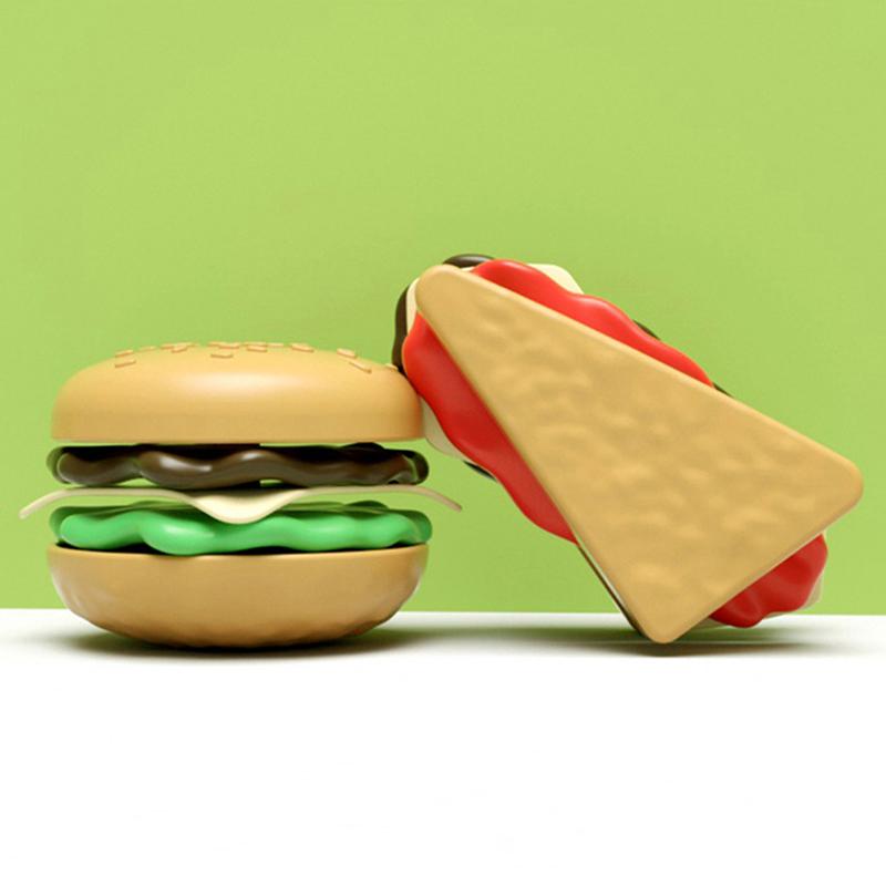 Toys Set Play House Kitchen Sandwich Fries Burger Children'S Toy Diy Fast Food
