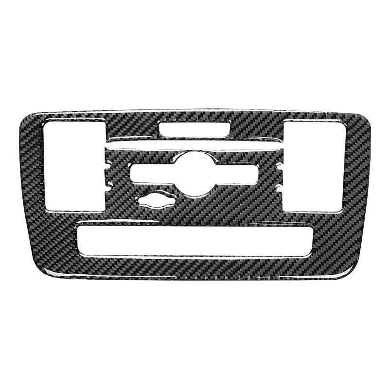 Наклейка из углеродного волокна накладка на панель управления CD и кондиционером для Mercedes Benz A Class GLA CLA 2016 2017 2018