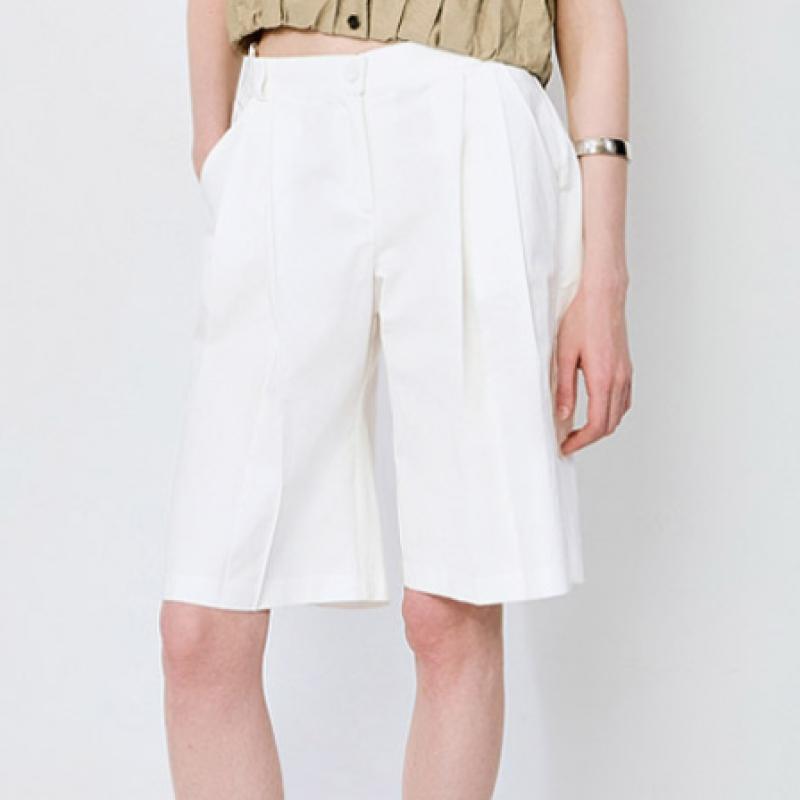  She S miSS  Cotton Pin Tuck Half pantS SawSpo23010 Iv