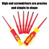 10PCS Magnetic Screwdriver High Hardness Detachable Plum Blossom Screwdriver Electrician Professional Set