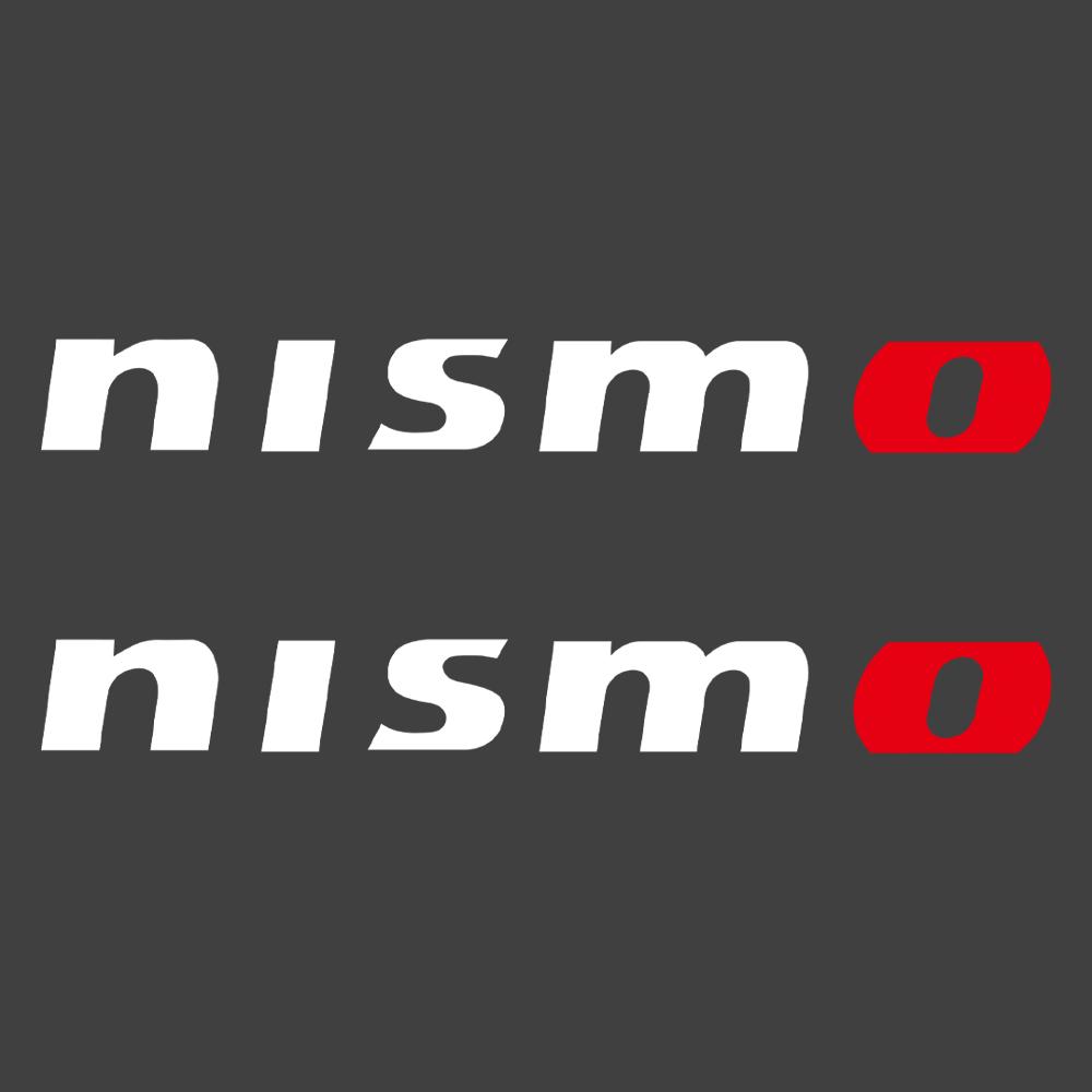 BQCABI1 2PCS Car Vinyl Reflective Sticker Rearview Mirror Body Door Decor Decal For Nissan Nismo X-Trail Qashqai Sylphy Note GTR Leaf