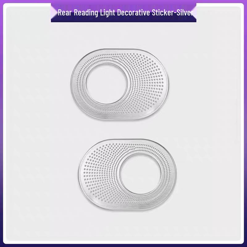 Luxeed R7 Interior Rear Reading Light Trim Frame - Car Roof Liner Decor Accessory