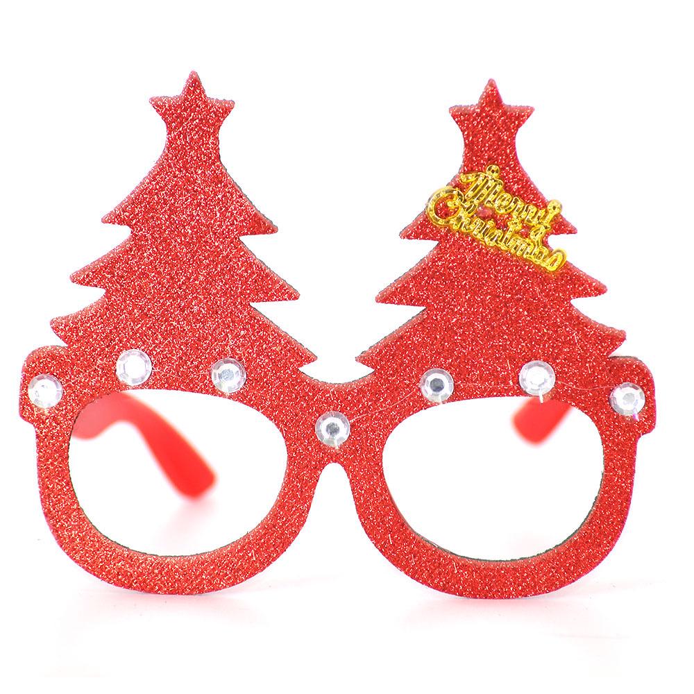 Christmas Party Eyeglass Frames: Santa, Snowman & Antler Designs for Kids