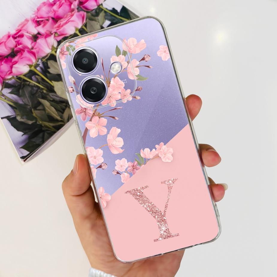 Для Oppo A40 A40m Чехол CPH2669 Роскошный Чехол с Буквами Прозрачный Силикон Мягкий ТПУ Чехол для Телефона Для Oppo A40m A 40 OppoA40 OppoA40m Корпус