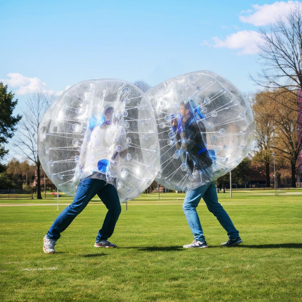 VEVOR Inflatable Bumper Ball 1-Pack, 4FT/1.2M Body Sumo Zorb Balls for Teen & Adult