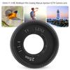 Optical Glass 25mm f1.4 MC Multilayer Film Coating Manual Aperture CCTV Camera Lens for Mirrorless Cameras