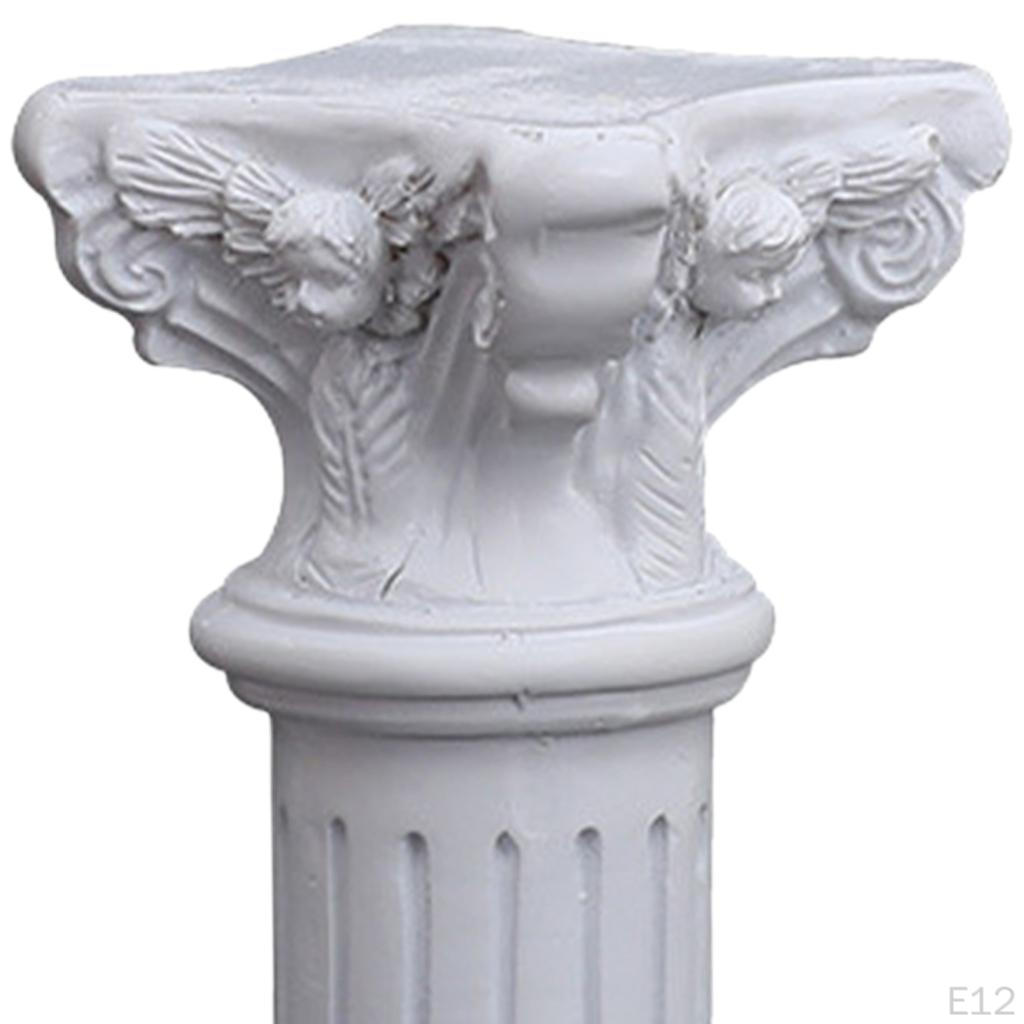 Miniature Roman Pillar Candle Holder for Home Decor
