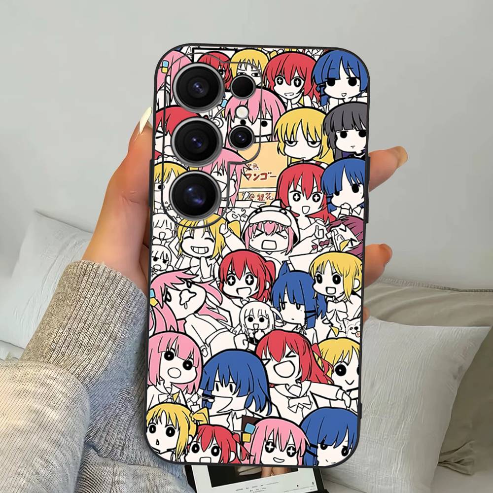 B-BOCCHI THE ROCK! Phone Case For Samsung S 24 Fe 25 Ultra Plus 20 Lite 21 30 22 23 24 22 Ultra 5G Fundas