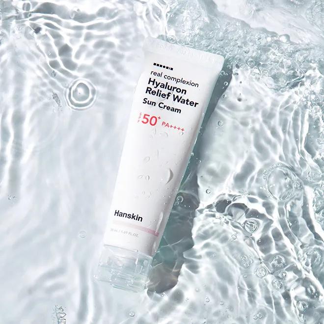 Real Complexion Hyaluronic Relief Water Sun Cream 50ml