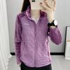 Outdoor Fleece Women's Winter Polar Fleece Long-sleeved Warm Large Size Plus Velvet Thickened Sports Jacket